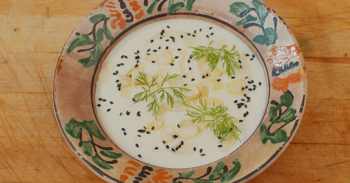 Cauliflower cream soup